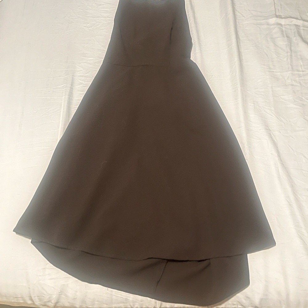 Backless Black Dress